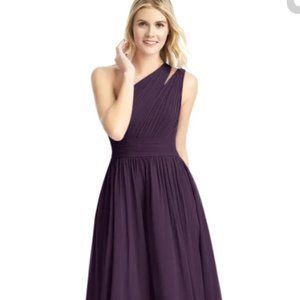 Plum Azazie Bridesmaid dress